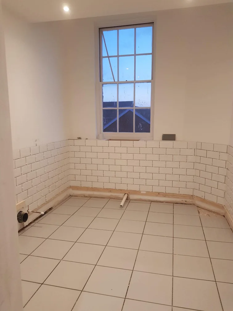 tiling work in progress