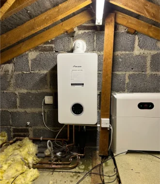 heating system boiler upgrade worchester loft